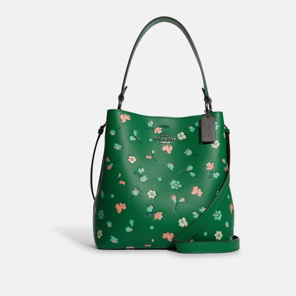 Coach Bags Coach Town Bucket Bag With Mystical Floral Print Brand